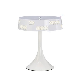 IL80002  Phoenix Crystal 9W LED Table Lamp